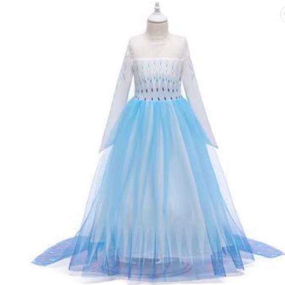 Frozen Elsa Costume Dress princess - Picture 8 of 8